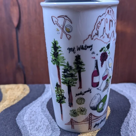 Starbucks California 10oz Travel Mug - Picture 4 of 10